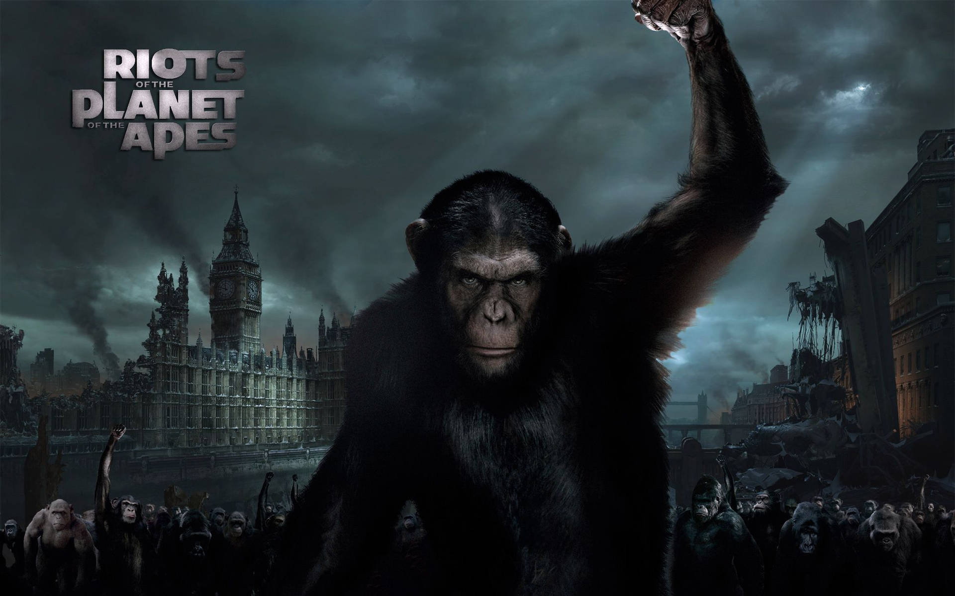 Planet Of The Apes Background Wallpaper