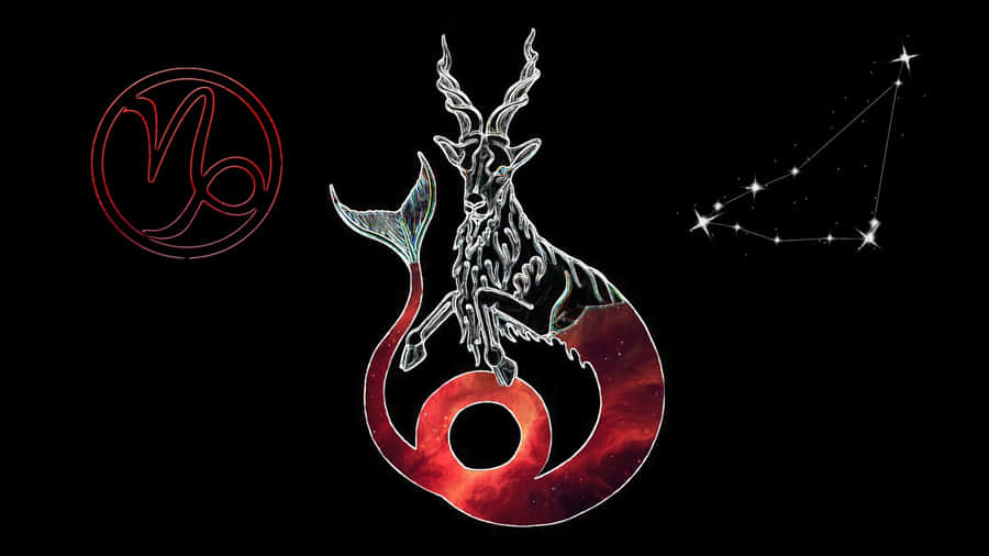 Plano De Fundo De Capricórnio