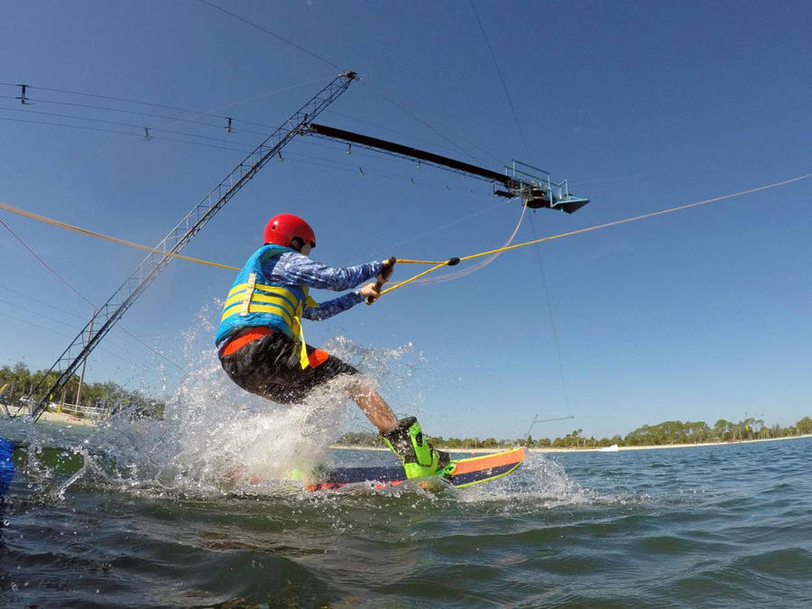 Plano De Fundo De Wakeboard