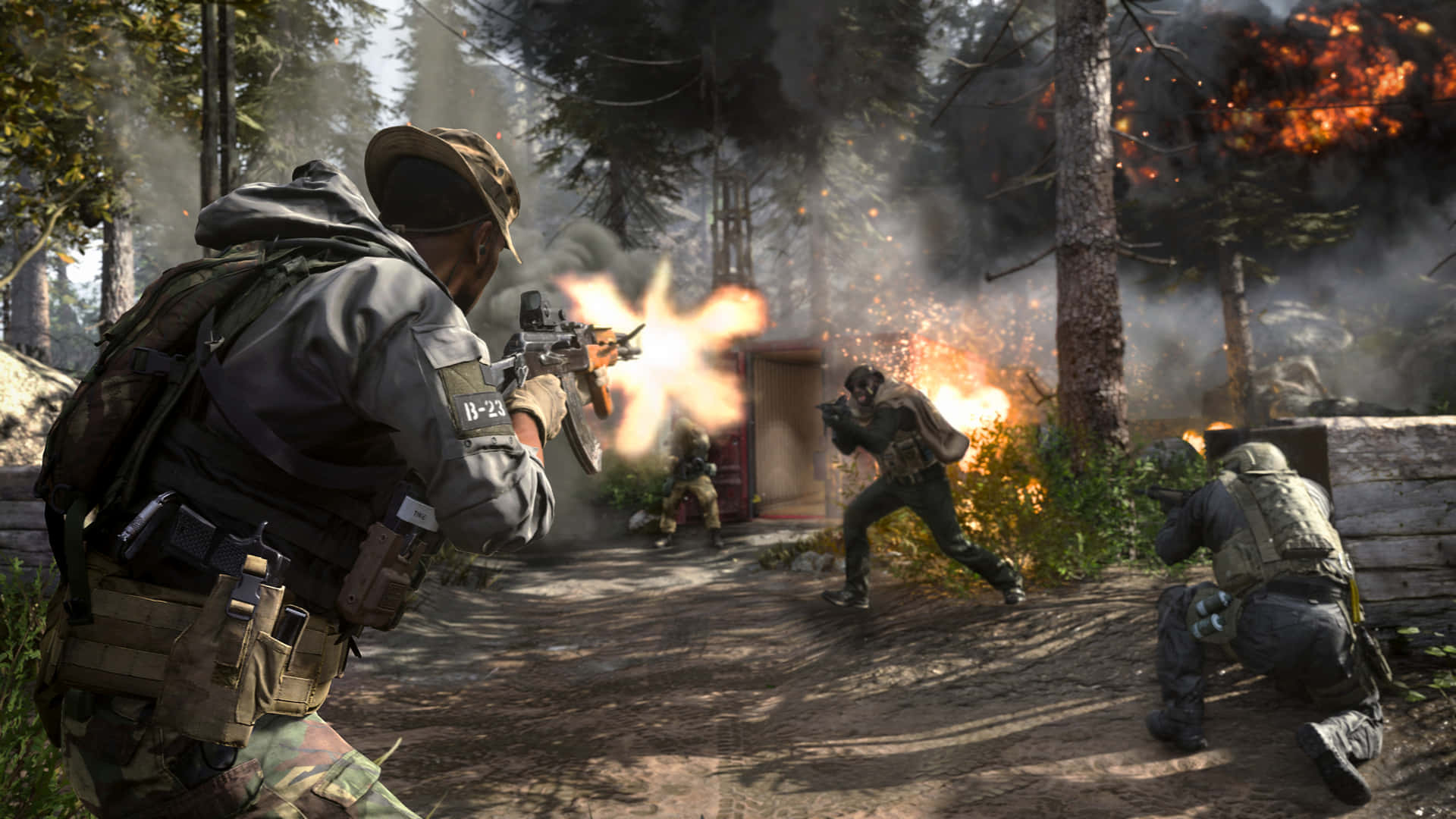 Plano De Fundo Do Call Of Duty Modern Warfare 1440p