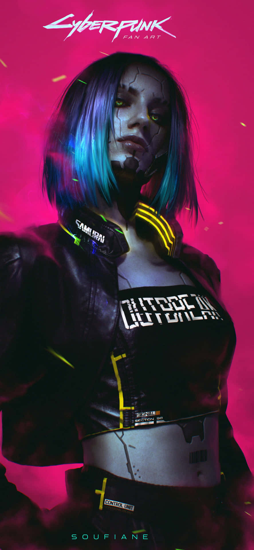 Plano De Fundo Do Iphone X Cyberpunk 2077