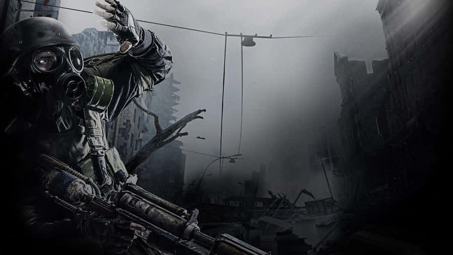 Plano De Fundo Do Metro 2033 De 1366x768