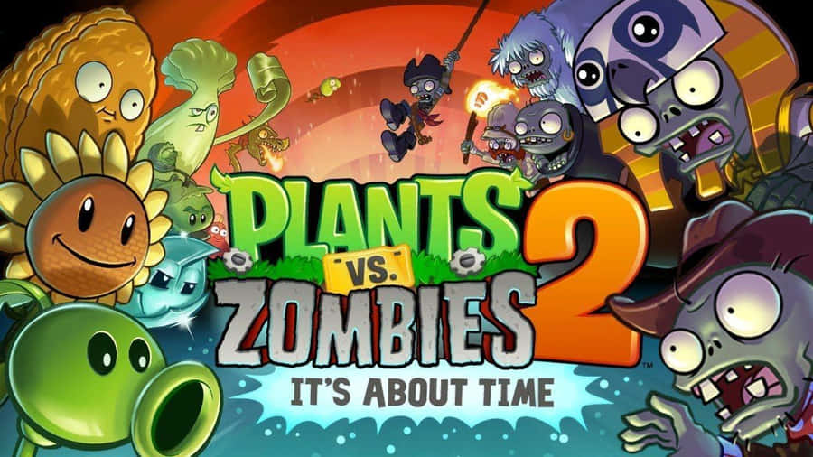 Plantas Vs Zombies Fondo de pantalla