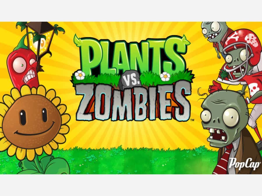 Planten Vs Zombies Achtergrond