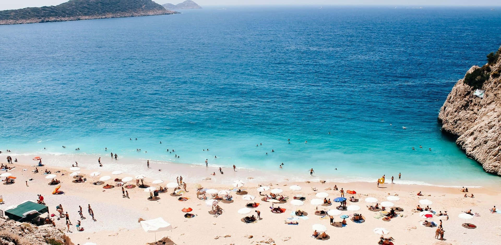 Playa Mediterránea Fondo de pantalla