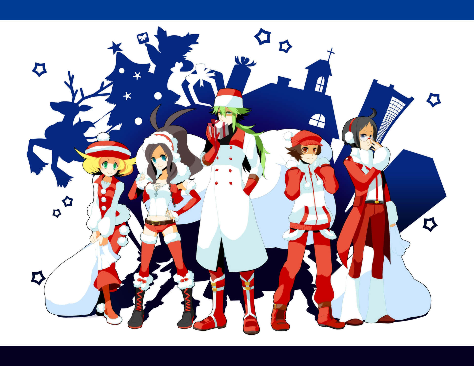 Pokemon Christmas Taustakuva