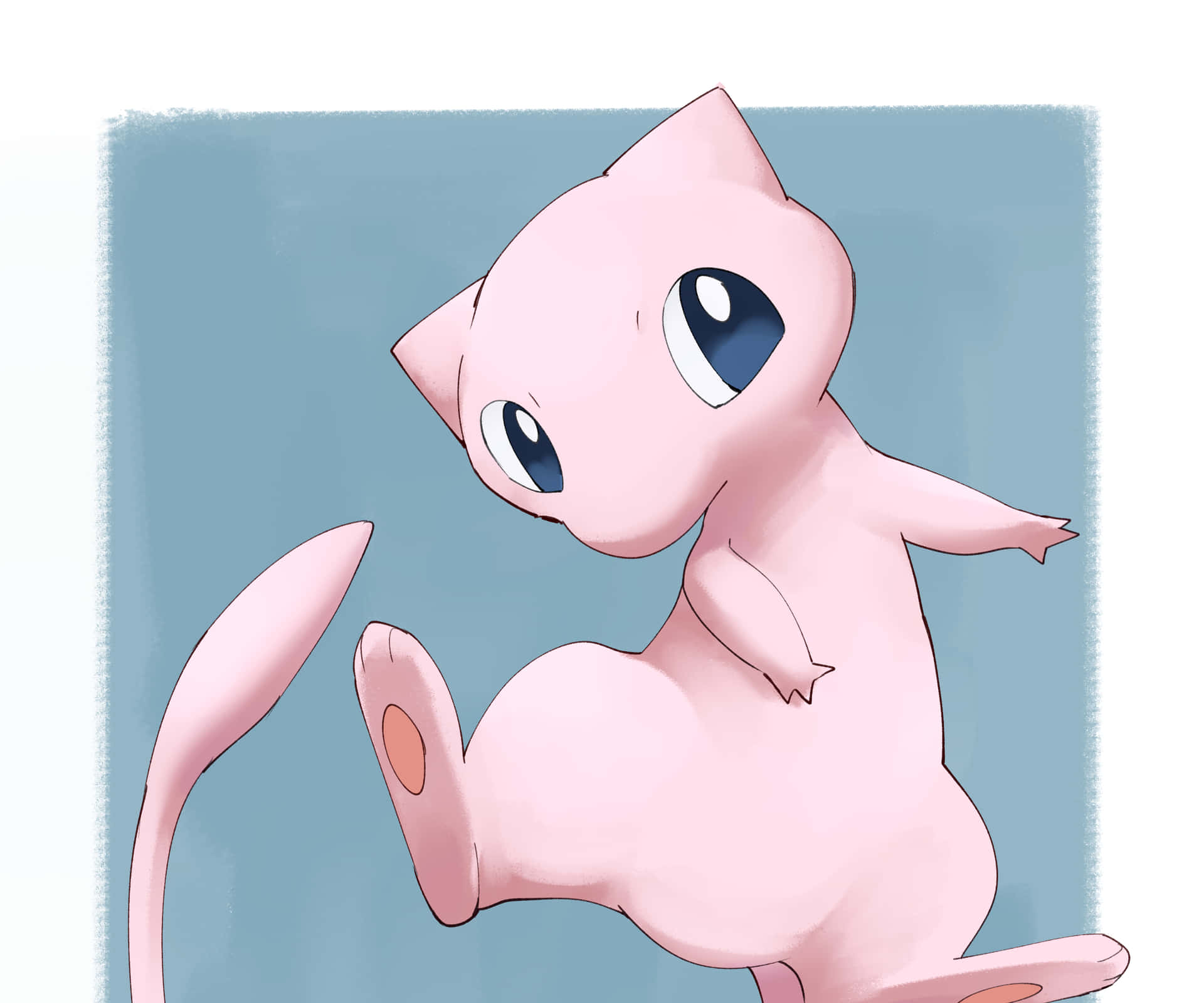 Pokemon Mew Bakgrunnsbildet