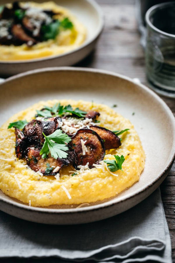 Polenta Achtergrond