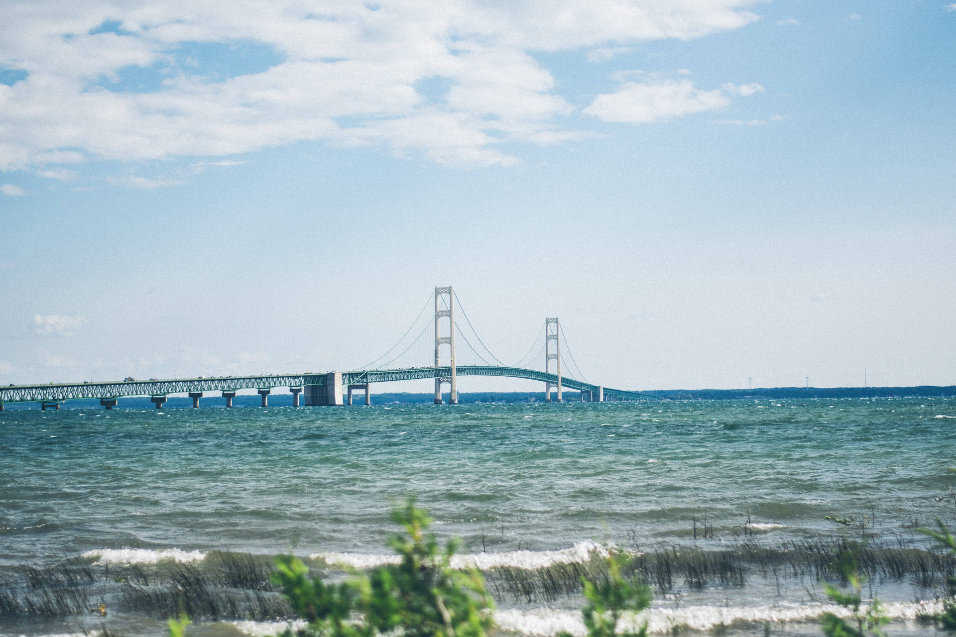 Ponte Mackinac Sfondo