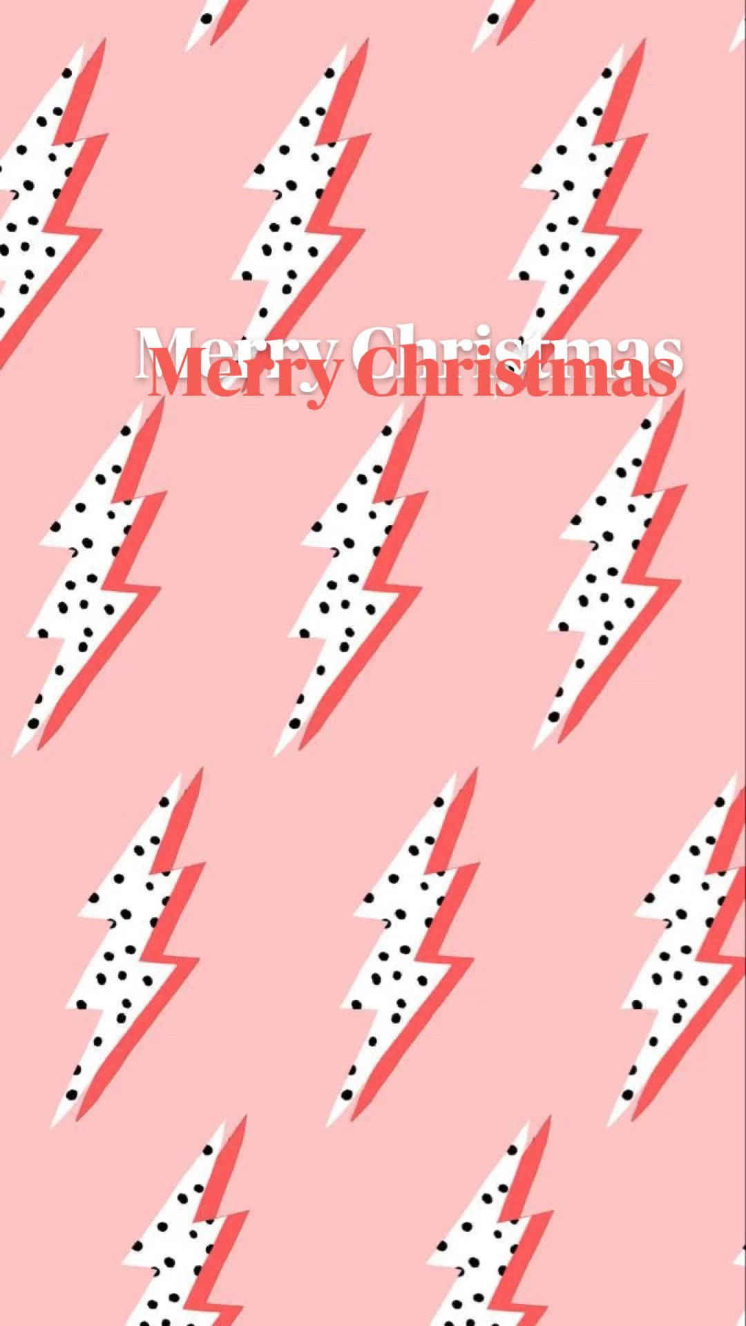 Preppy Christmas Background Wallpaper
