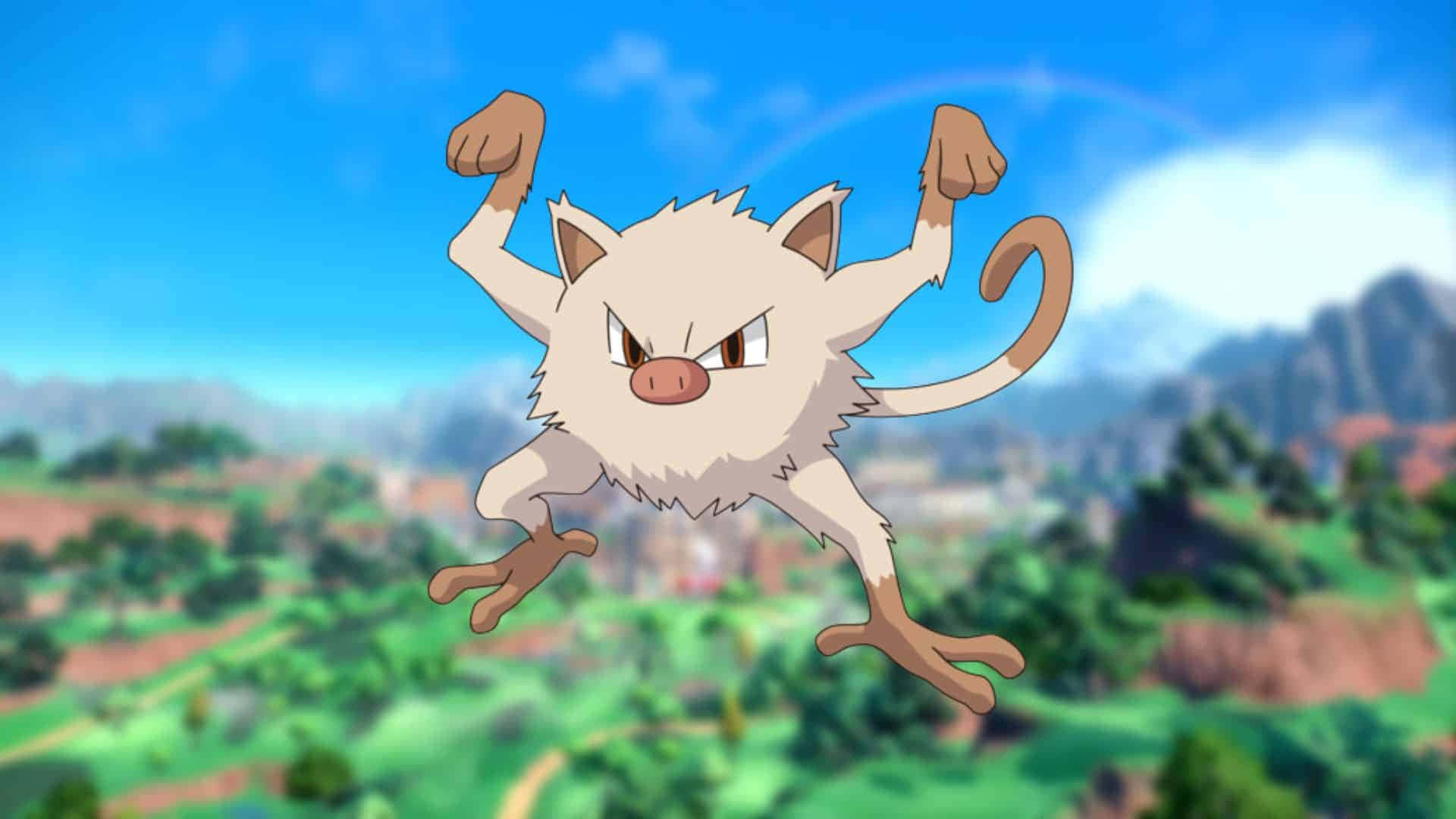 Primeape Achtergrond