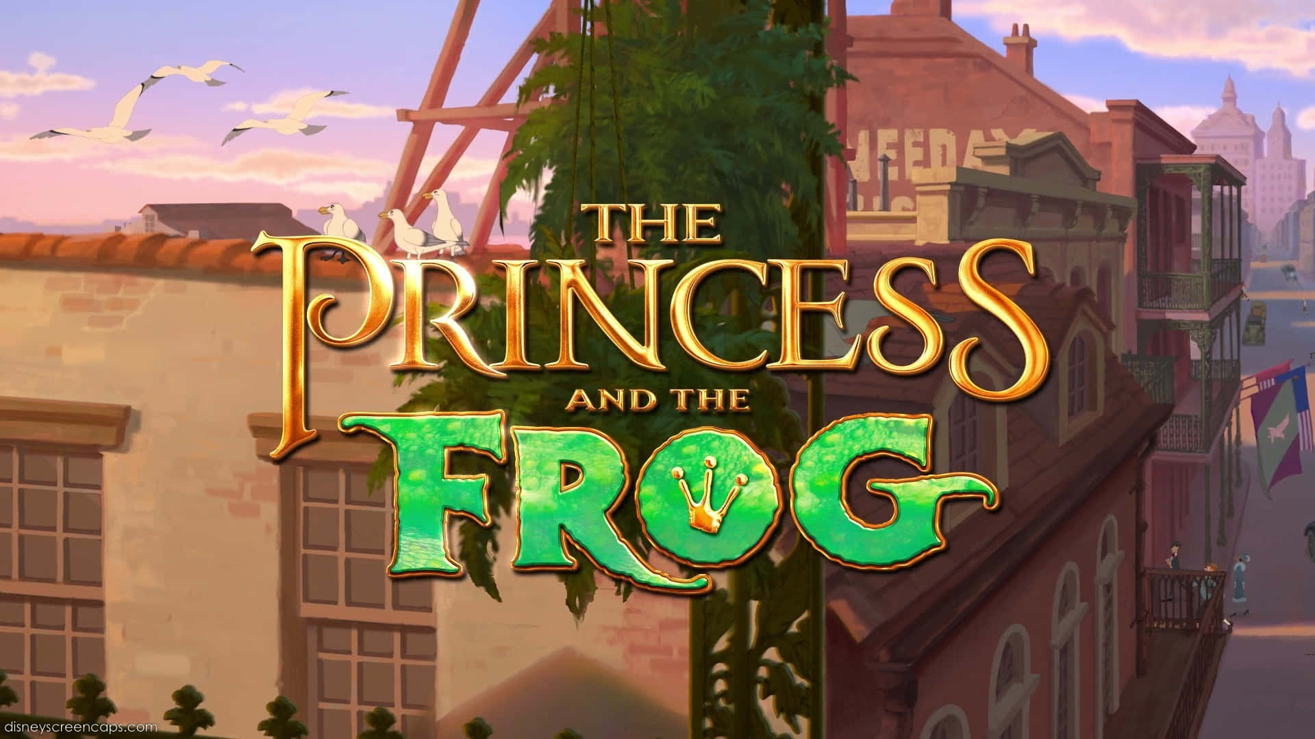 Princess And The Frog Background Wallpaper