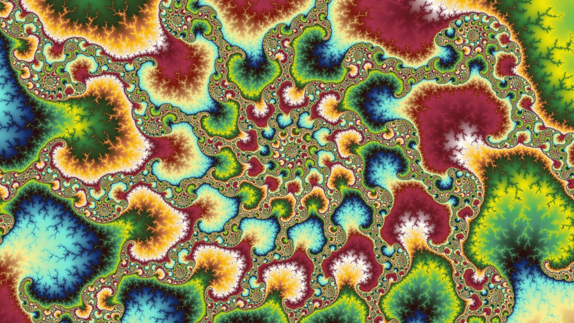 Psychedelic Fractals Taustakuva