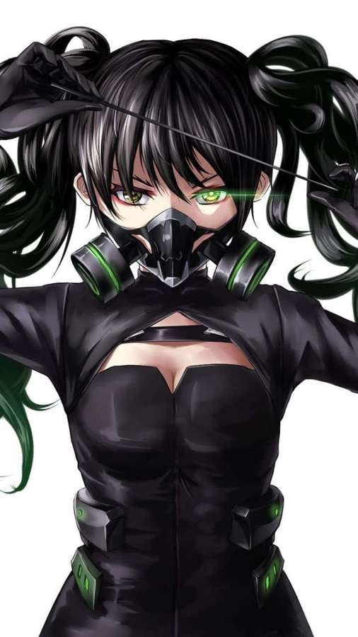 Salaperäinen ja Vaarallinen Psycho Anime Tyttö. — Psyko Anime Tyttö Taustakuvat