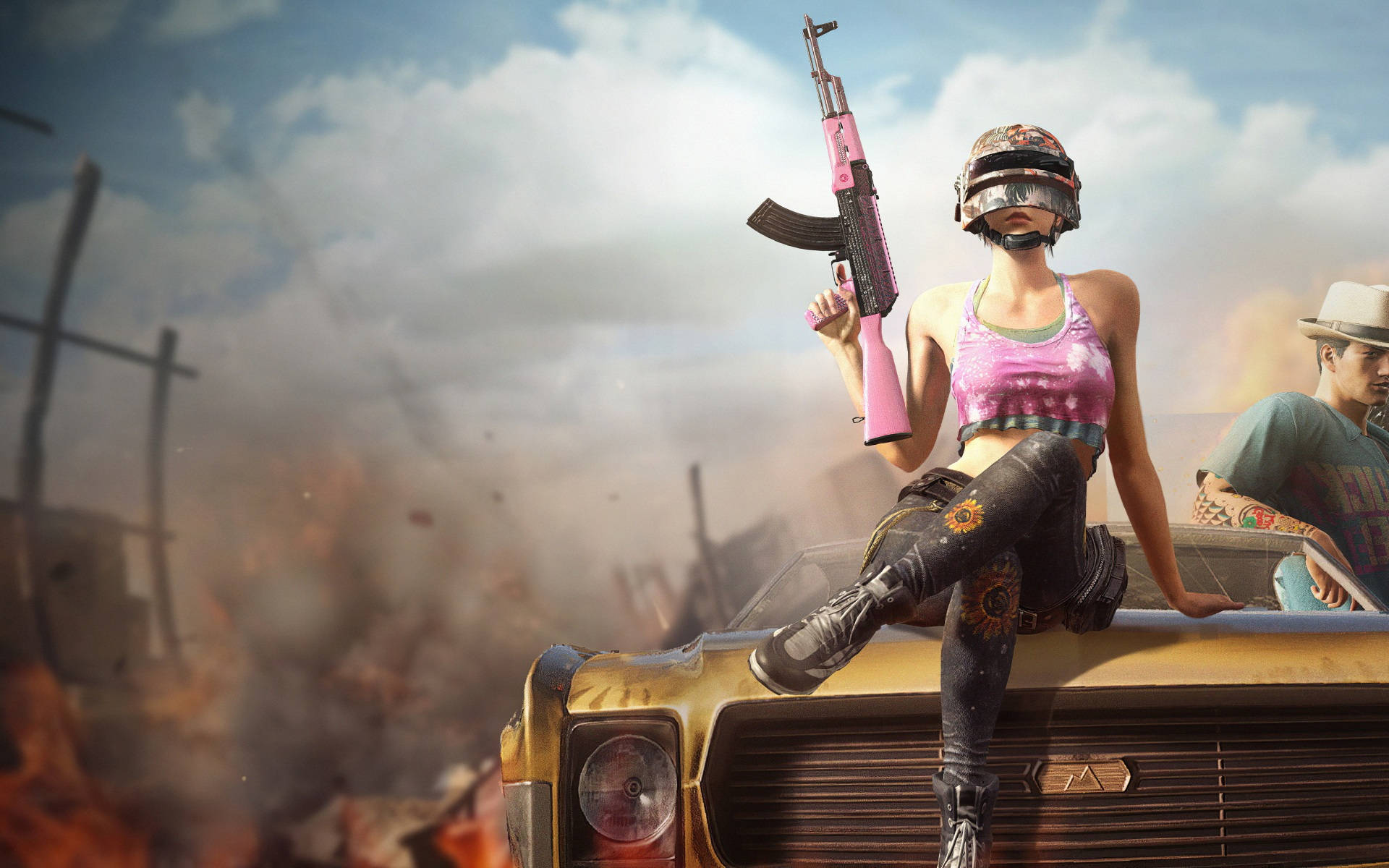 Pubg Girl Sfondo