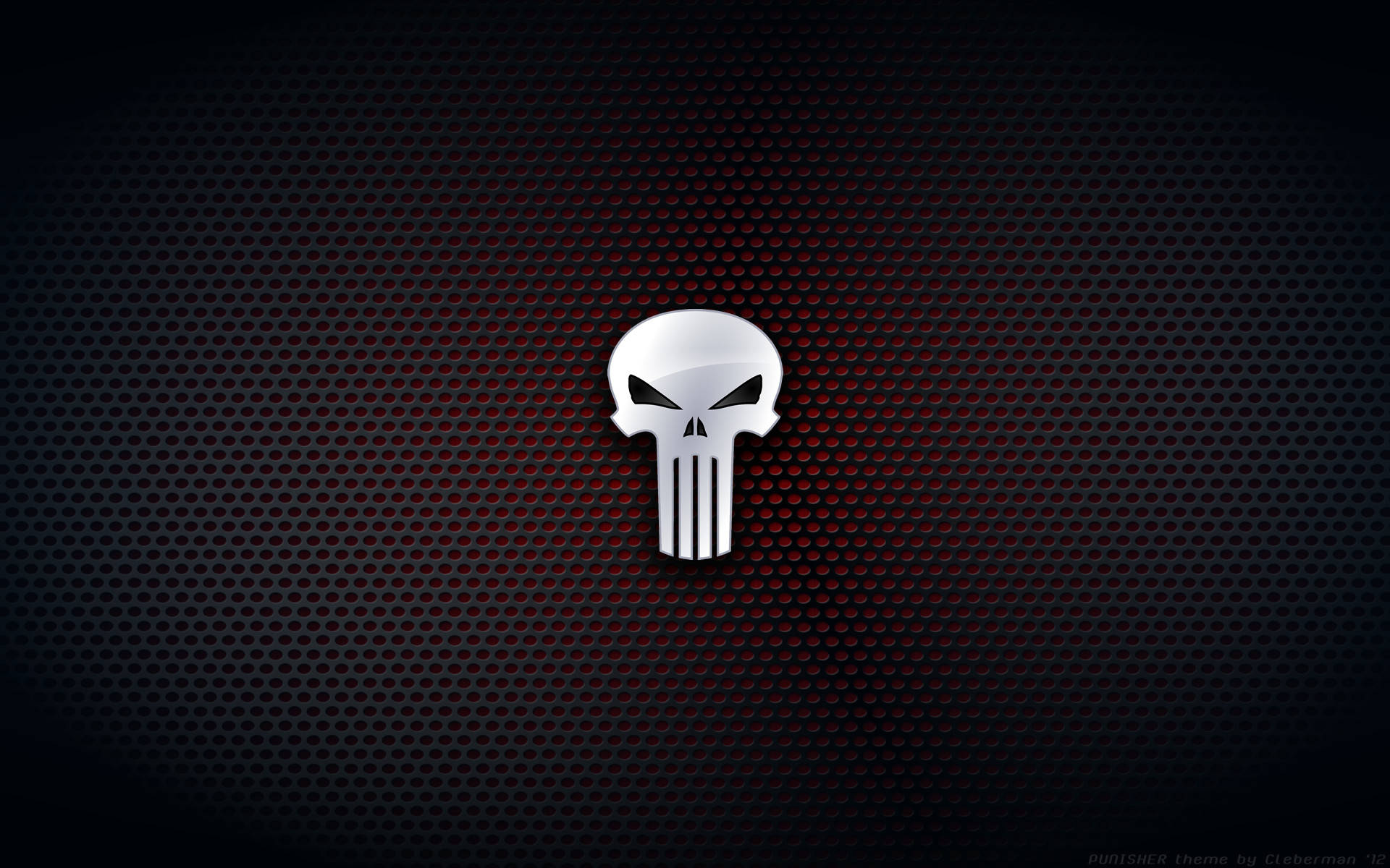 Punisher Skull Background Wallpaper