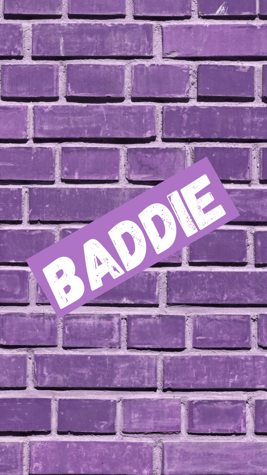 Purple Baddie Wallpaper