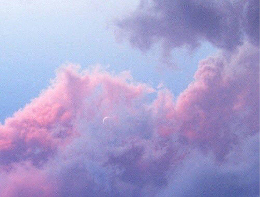 Purple Clouds Wallpaper