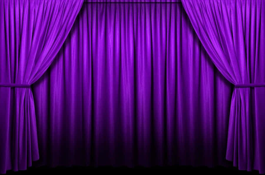 Purple Curtains Wallpaper