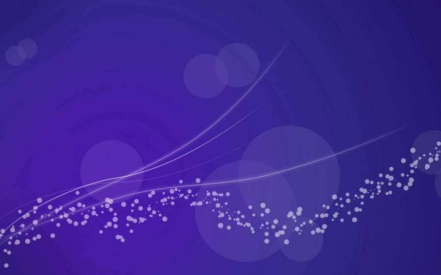 Abstrakt digital kunst med lilla gradient og hvide partikelspor. — Purple Wallpapers