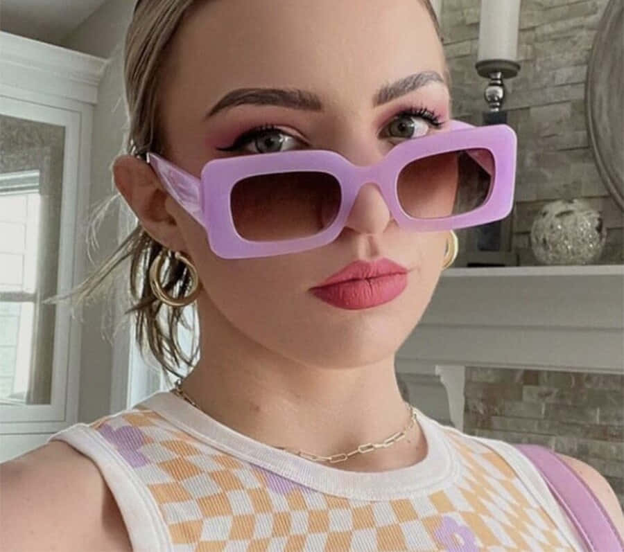 Purple Sunglasses Wallpaper