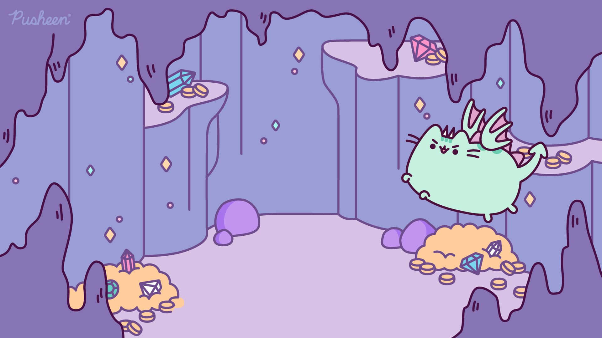 Pusheen Pc Wallpaper