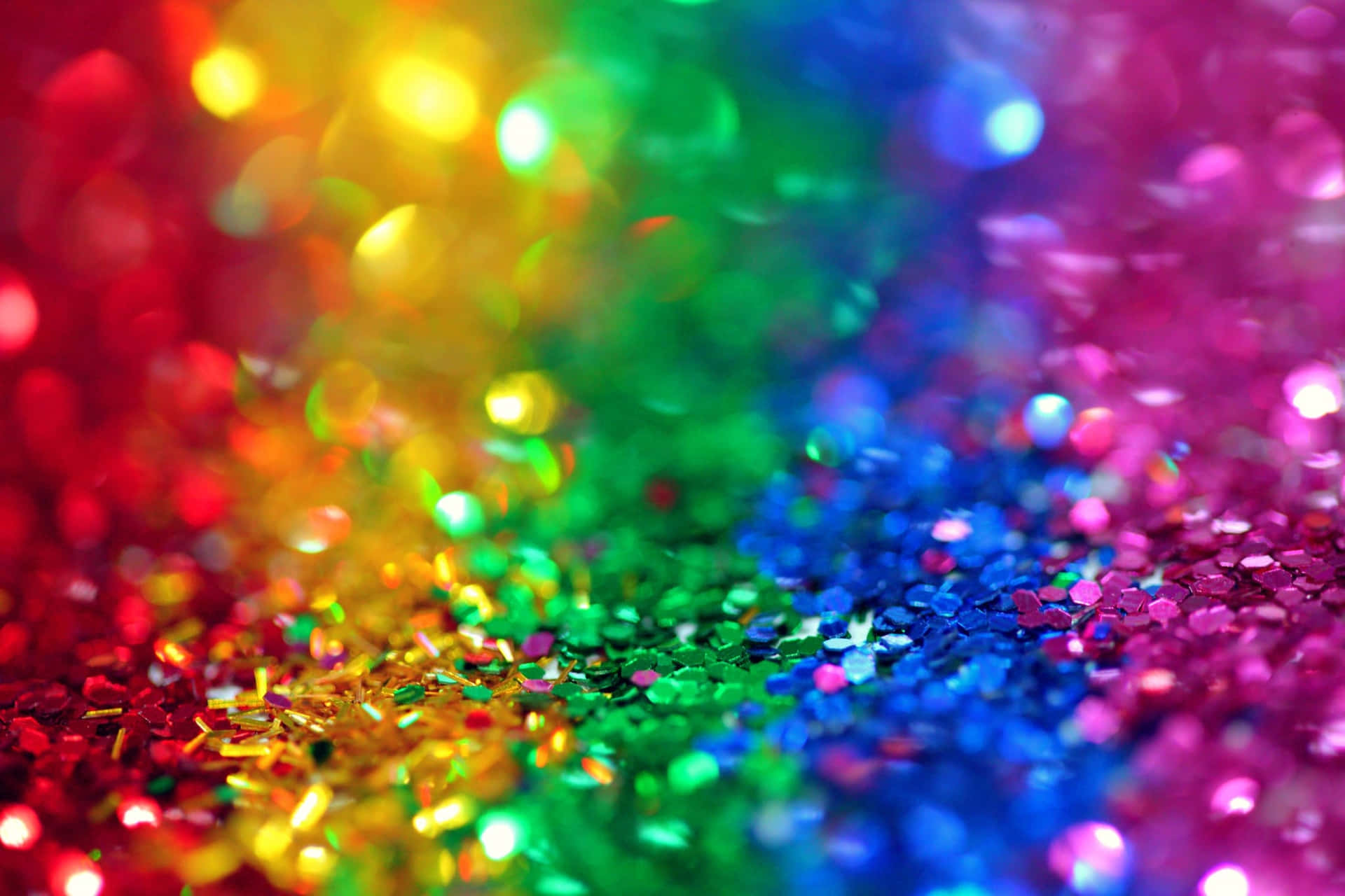 Rainbow Glitter Background Wallpaper