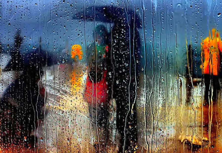 Rainy Day Background Wallpaper