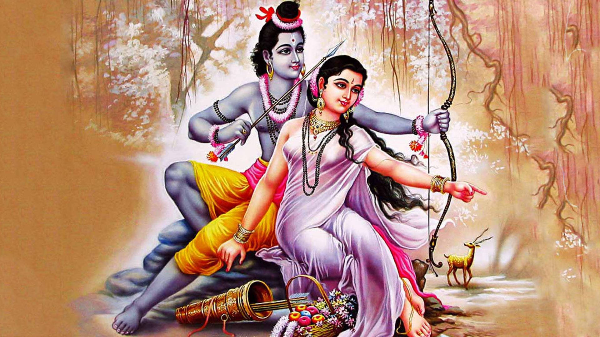 Ram Sita Papel de Parede