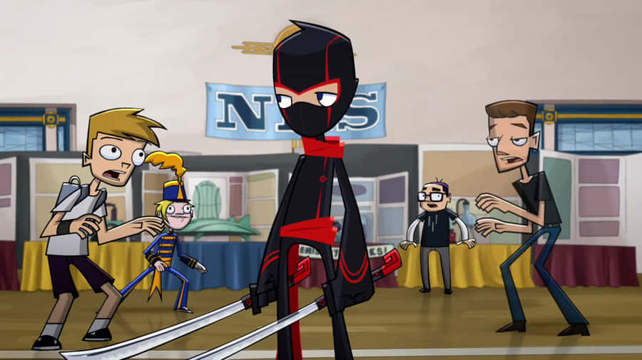 Randy Cunningham 9th Klasse Ninja Bakgrunnsbildet