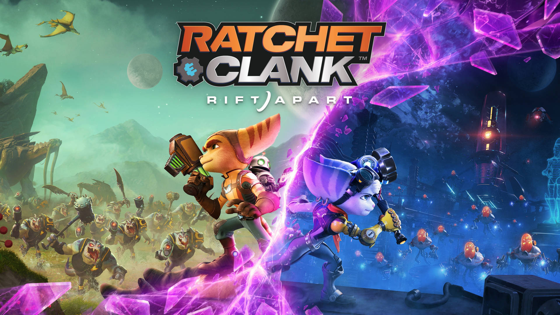 Ratchet And Clank Background Wallpaper