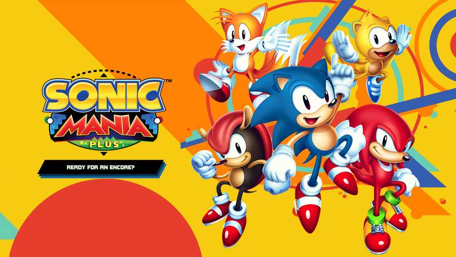 Sonic the Hedgehog and friends in a dynamic game promotional illustration. — Ray The Flying Squirrel Wallpaper