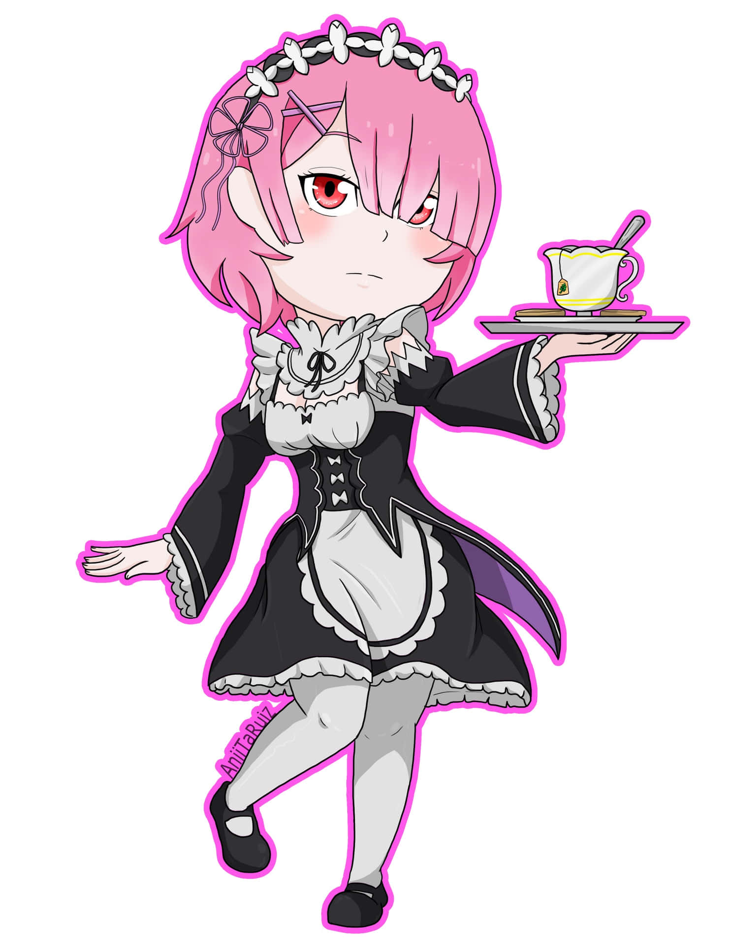 Re Zero Ram Taustakuva