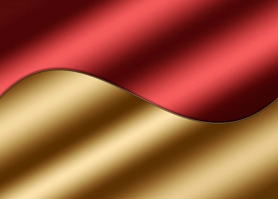 Red And Gold Background Wallpaper