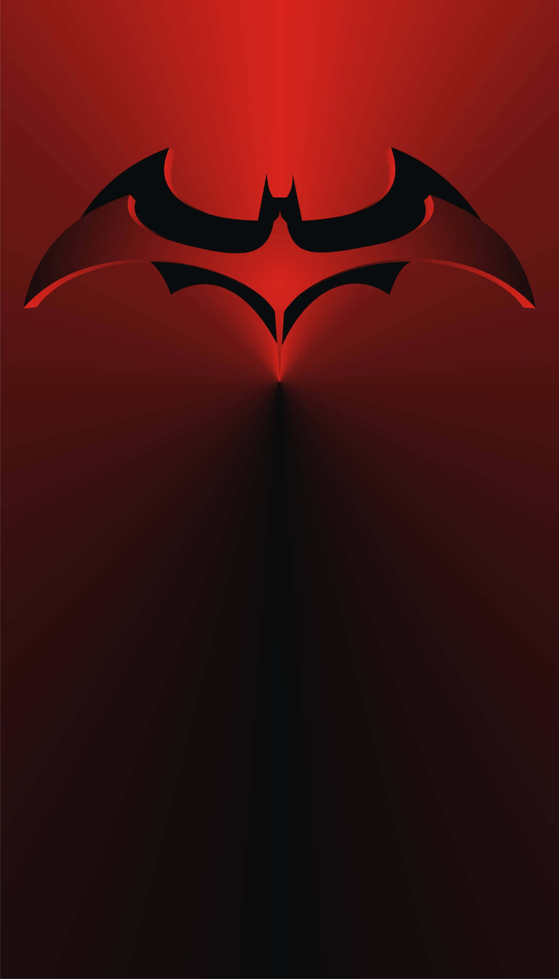 Red Batman Logo Achtergrond