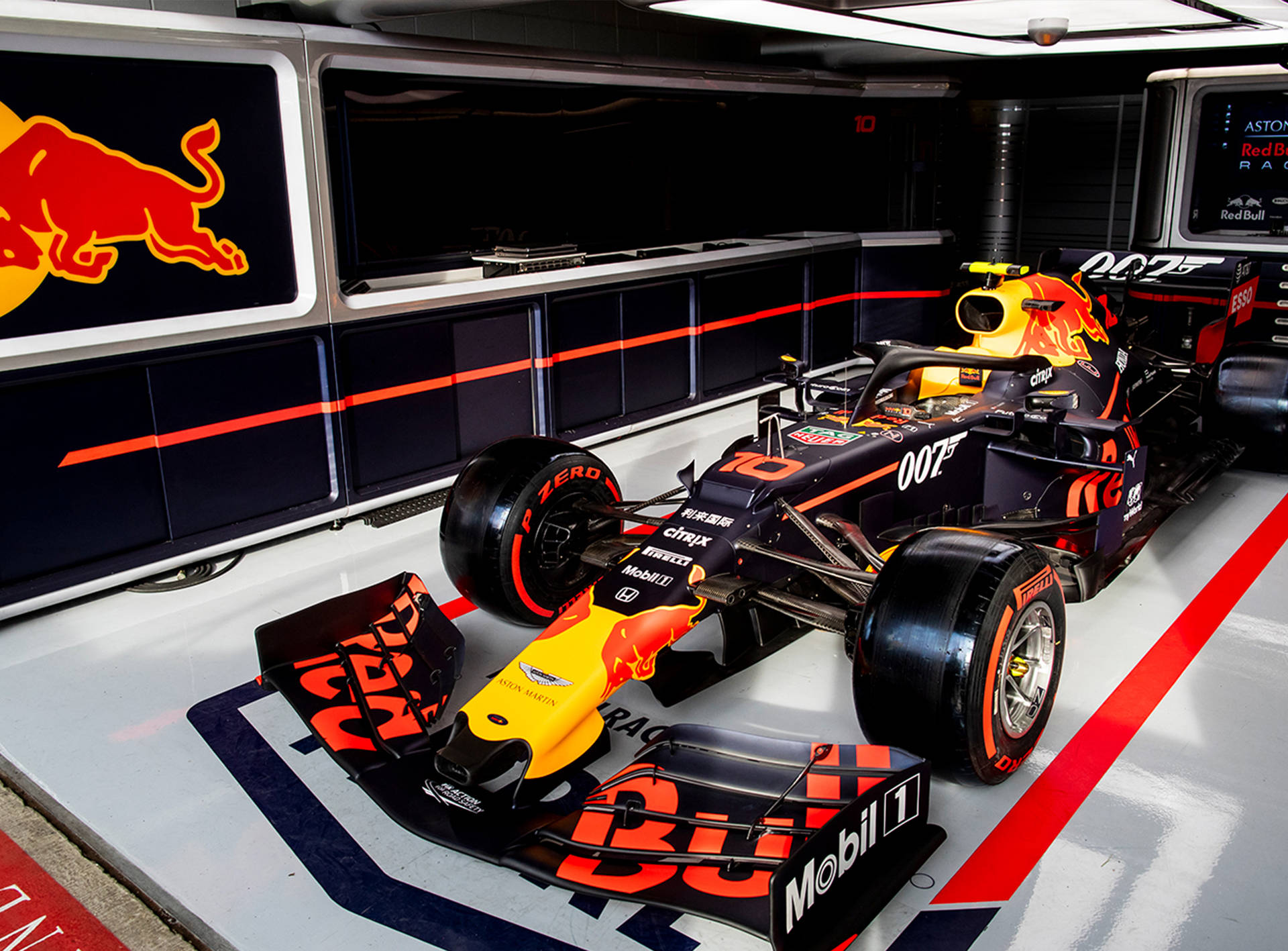 Red Bull Racing Background Wallpaper
