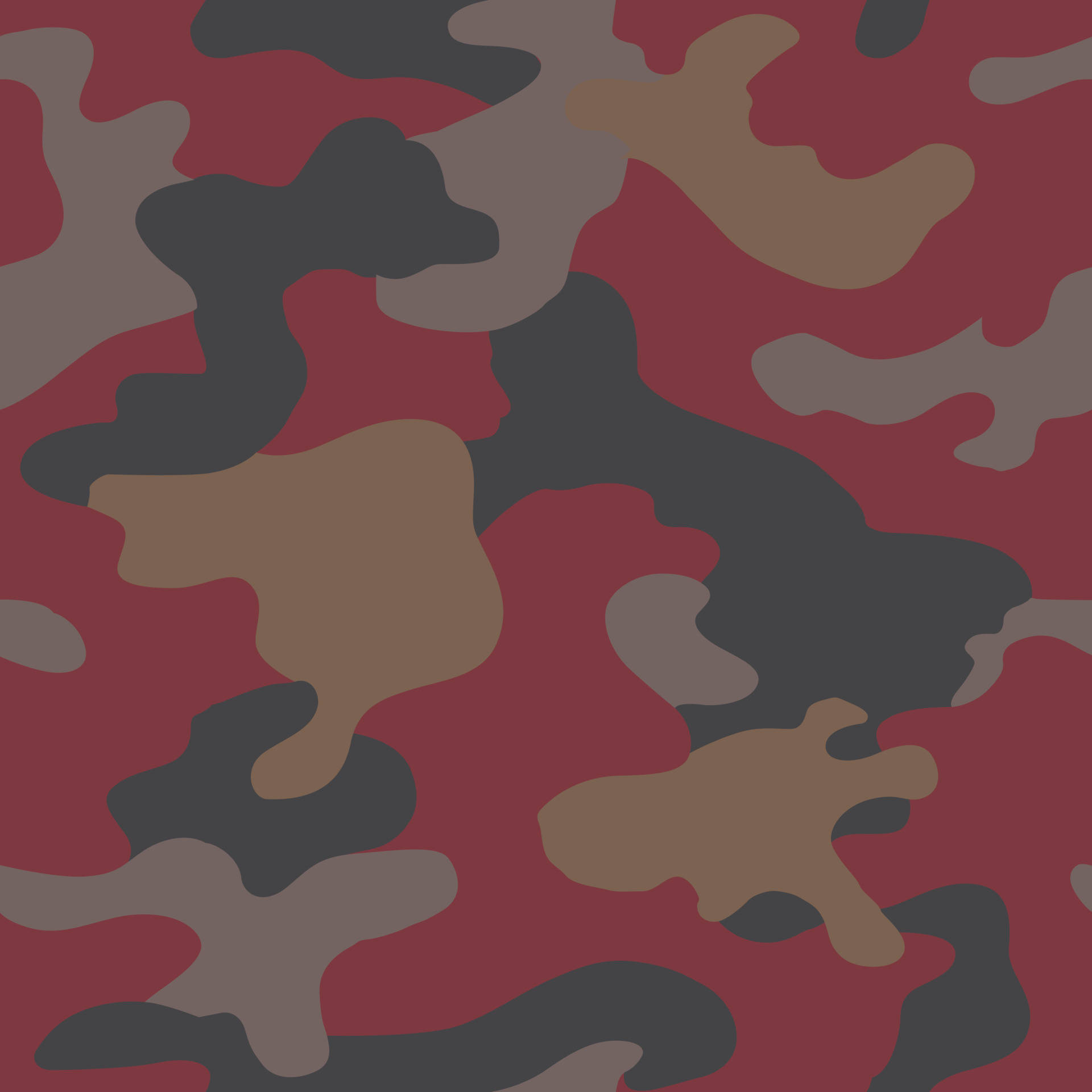 Red Camo Wallpaper