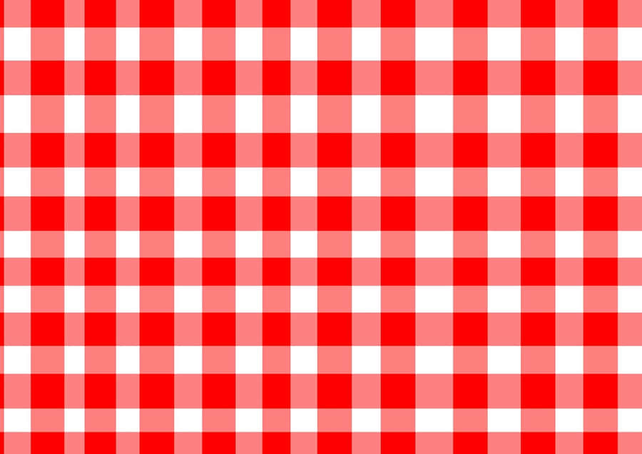Red Checkered Background Wallpaper