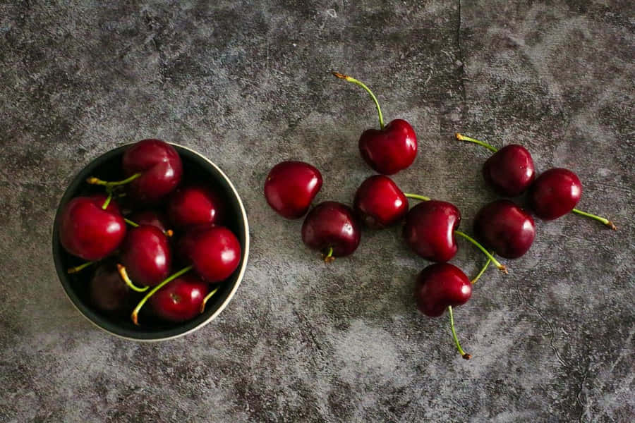Red Cherries Wallpaper