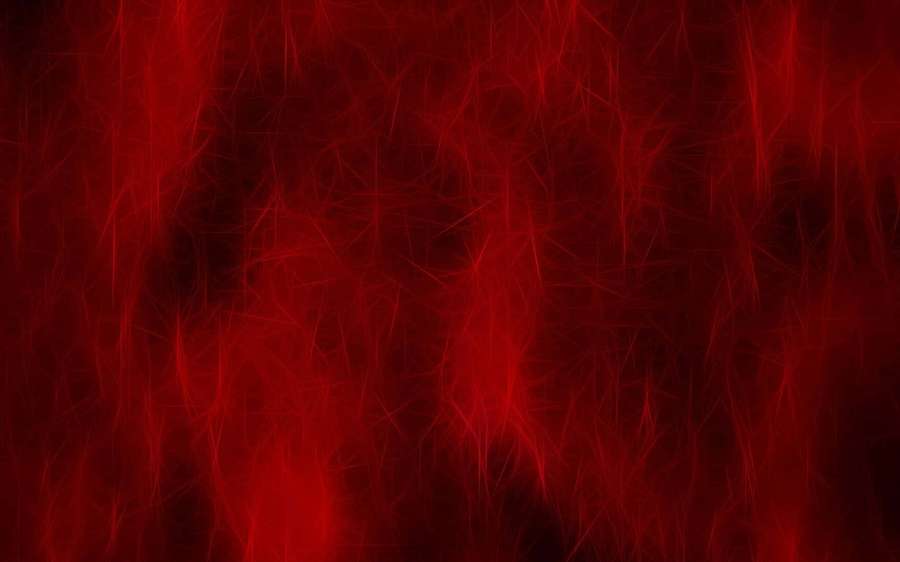 Abstract red glowing filaments on a dark background — Red Color Background