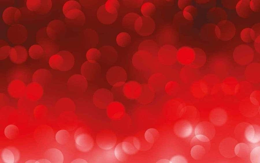 Red bokeh lights with soft glow and gradient background — Red Light Background
