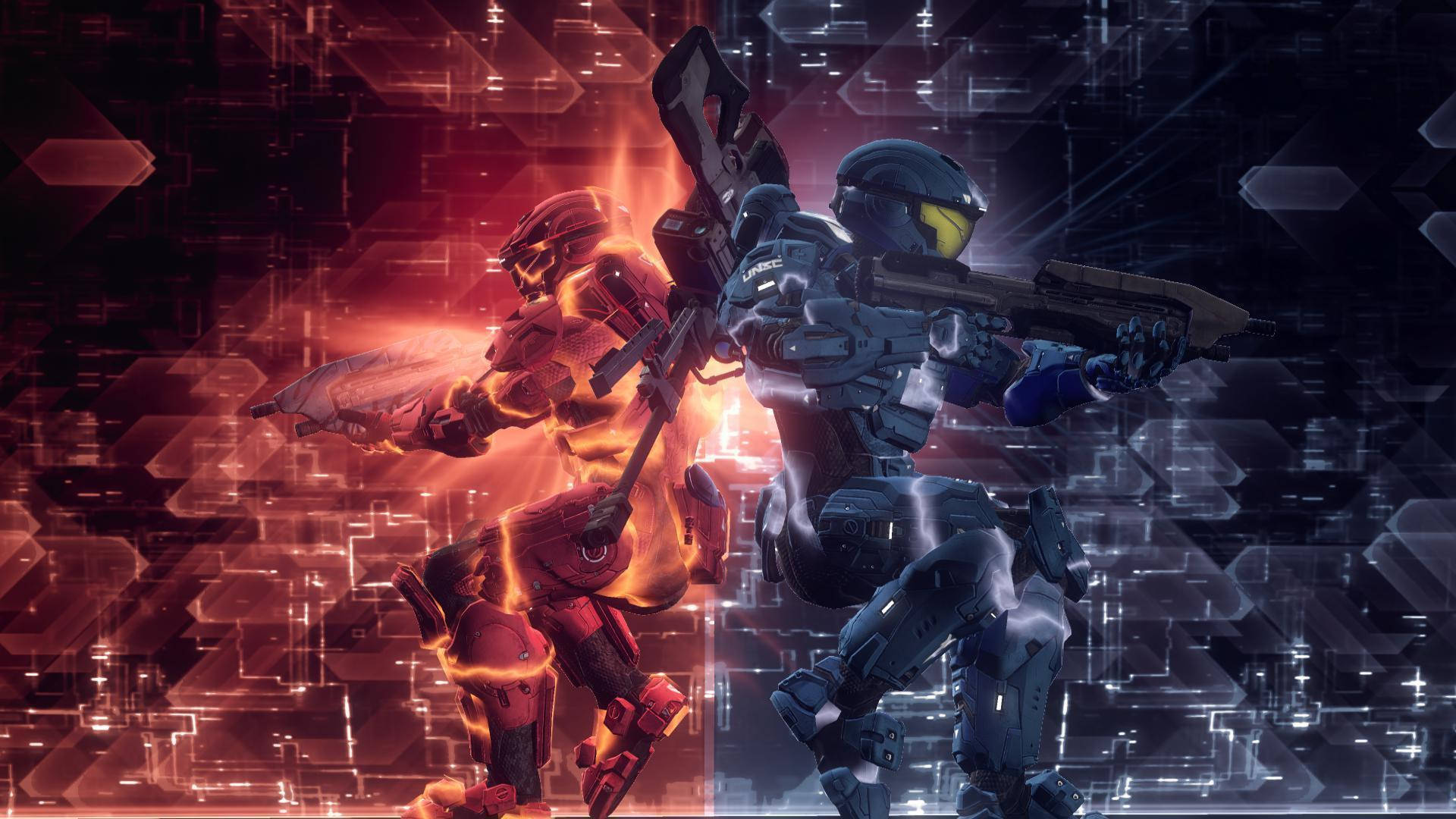 Red Vs Blue Pictures Wallpaper