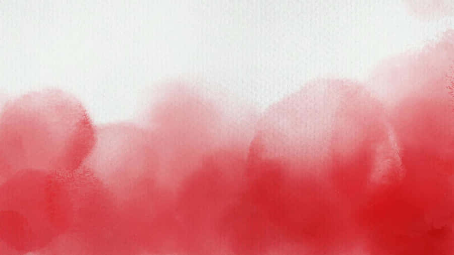 Red Watercolor Background Wallpaper