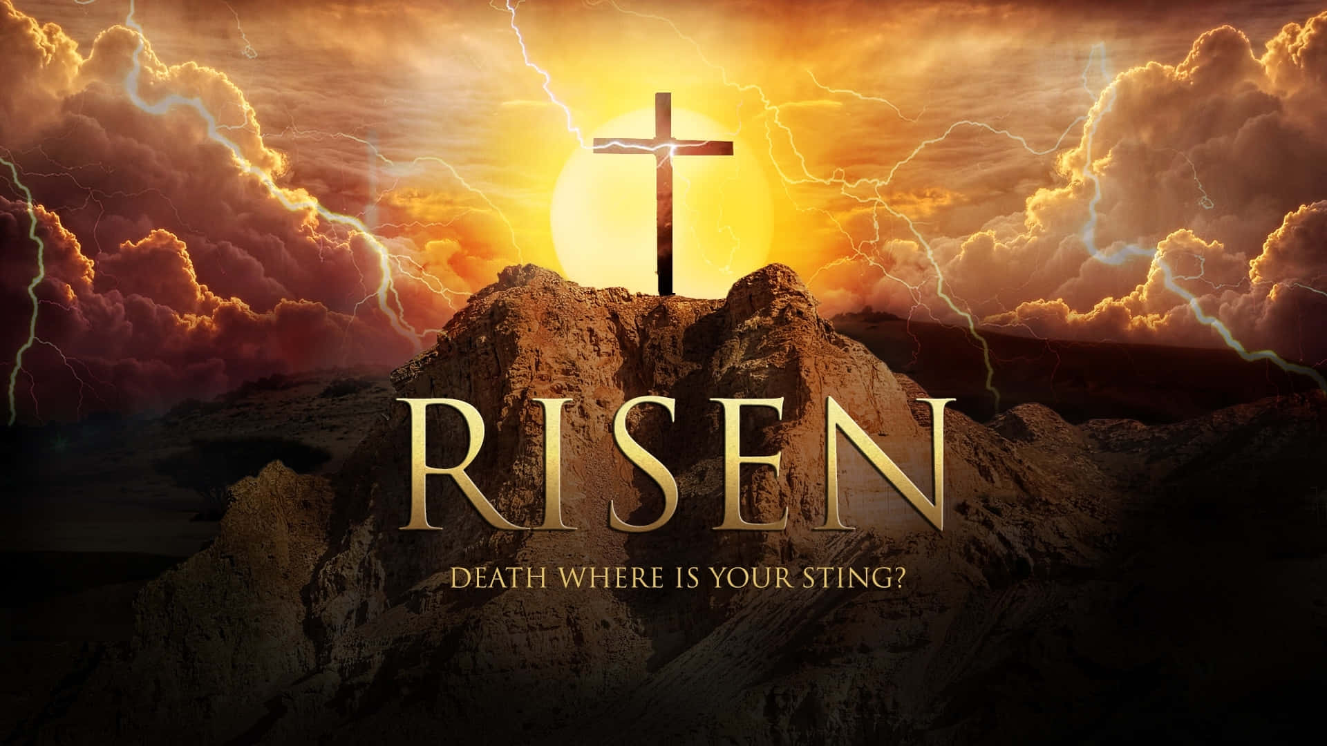 Religious Easter Background Wallpaper