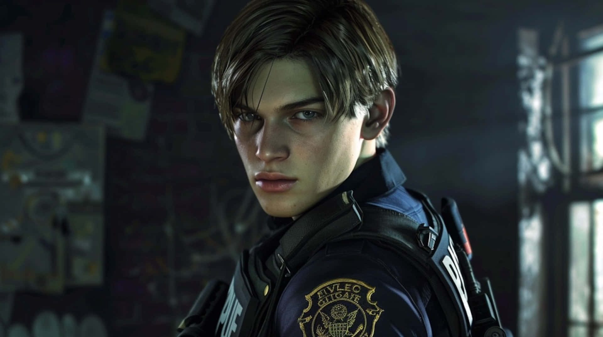 Resident Evil 2 Remake Leon Wallpaper