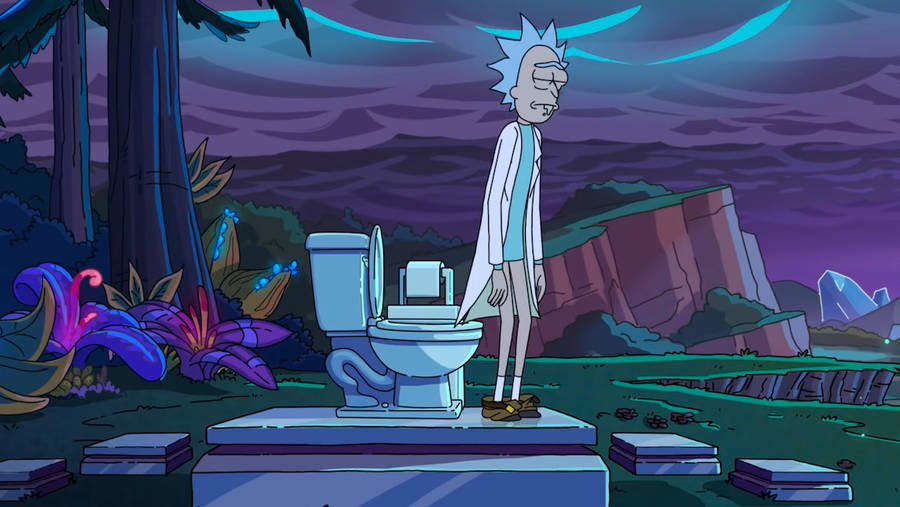 Rick And Morty Hd Computer Achtergrond