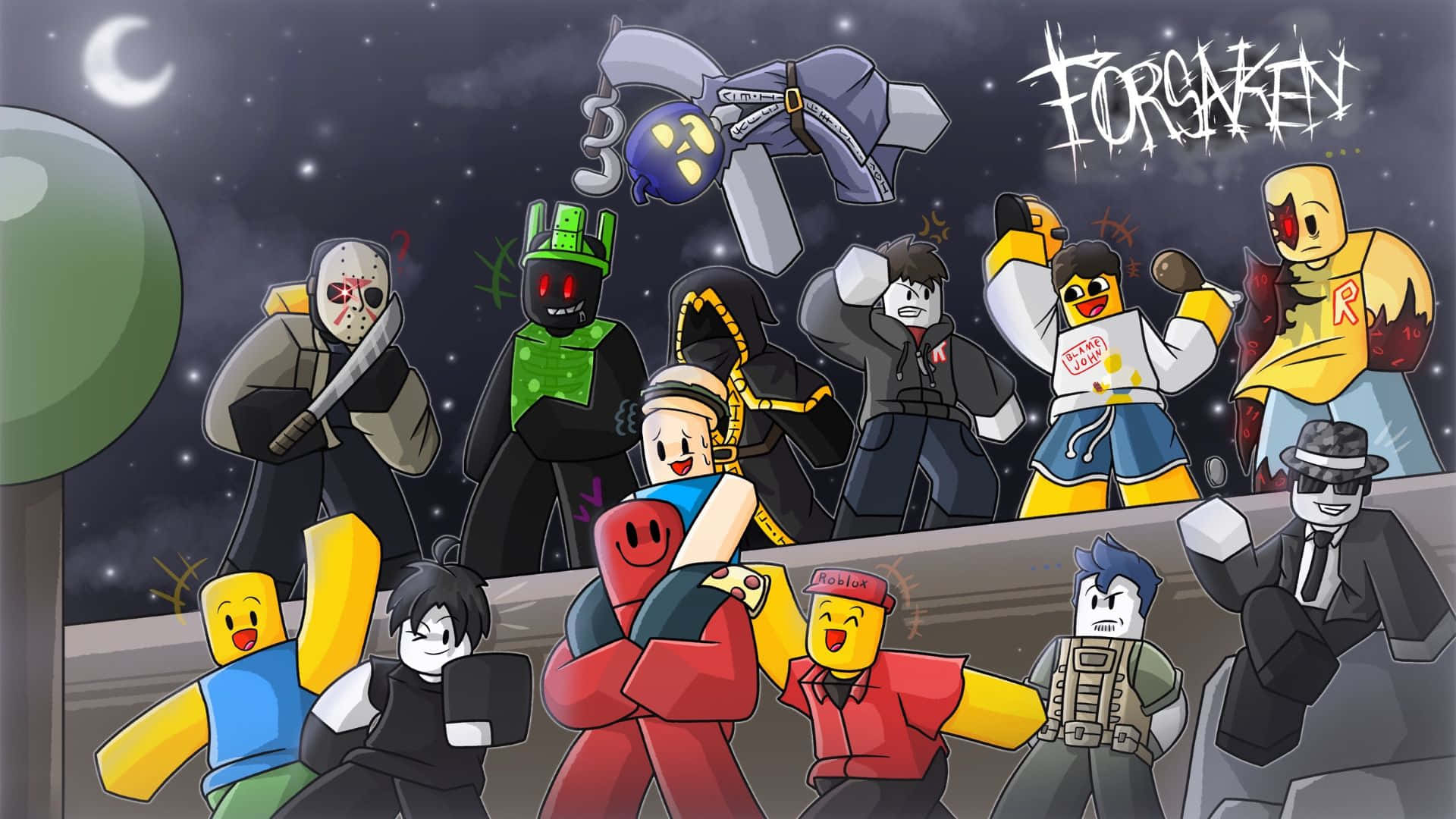 Roblox Abandonado Fondo de pantalla