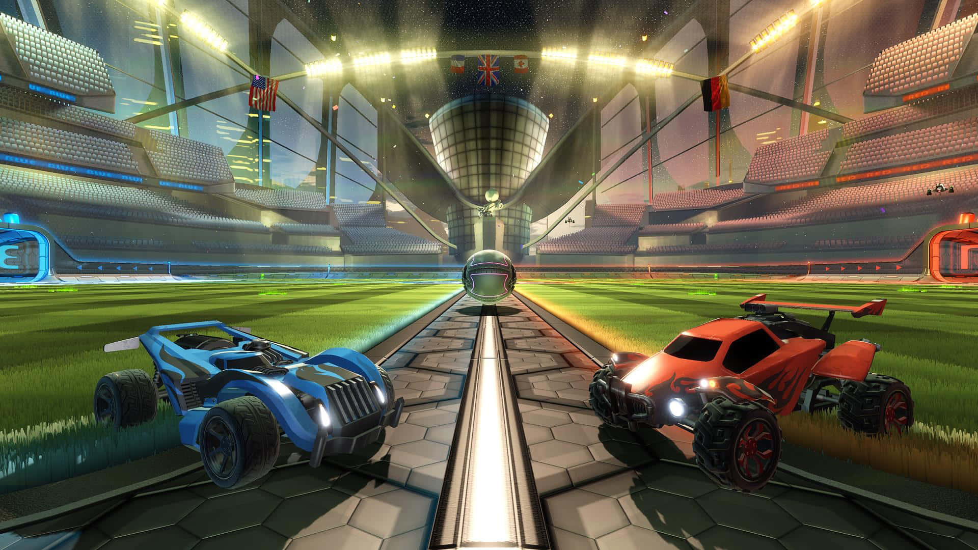 Rocket League Background Wallpaper
