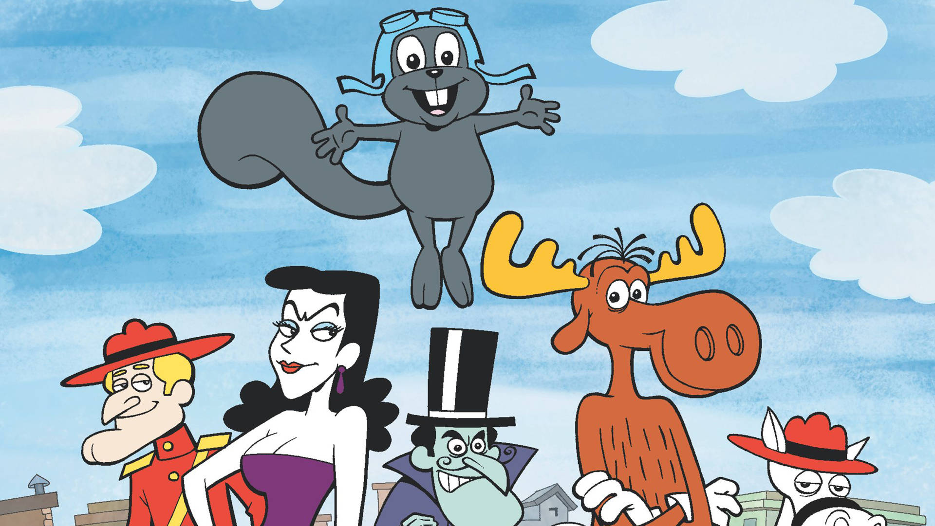 Rocky And Bullwinkle Achtergrond