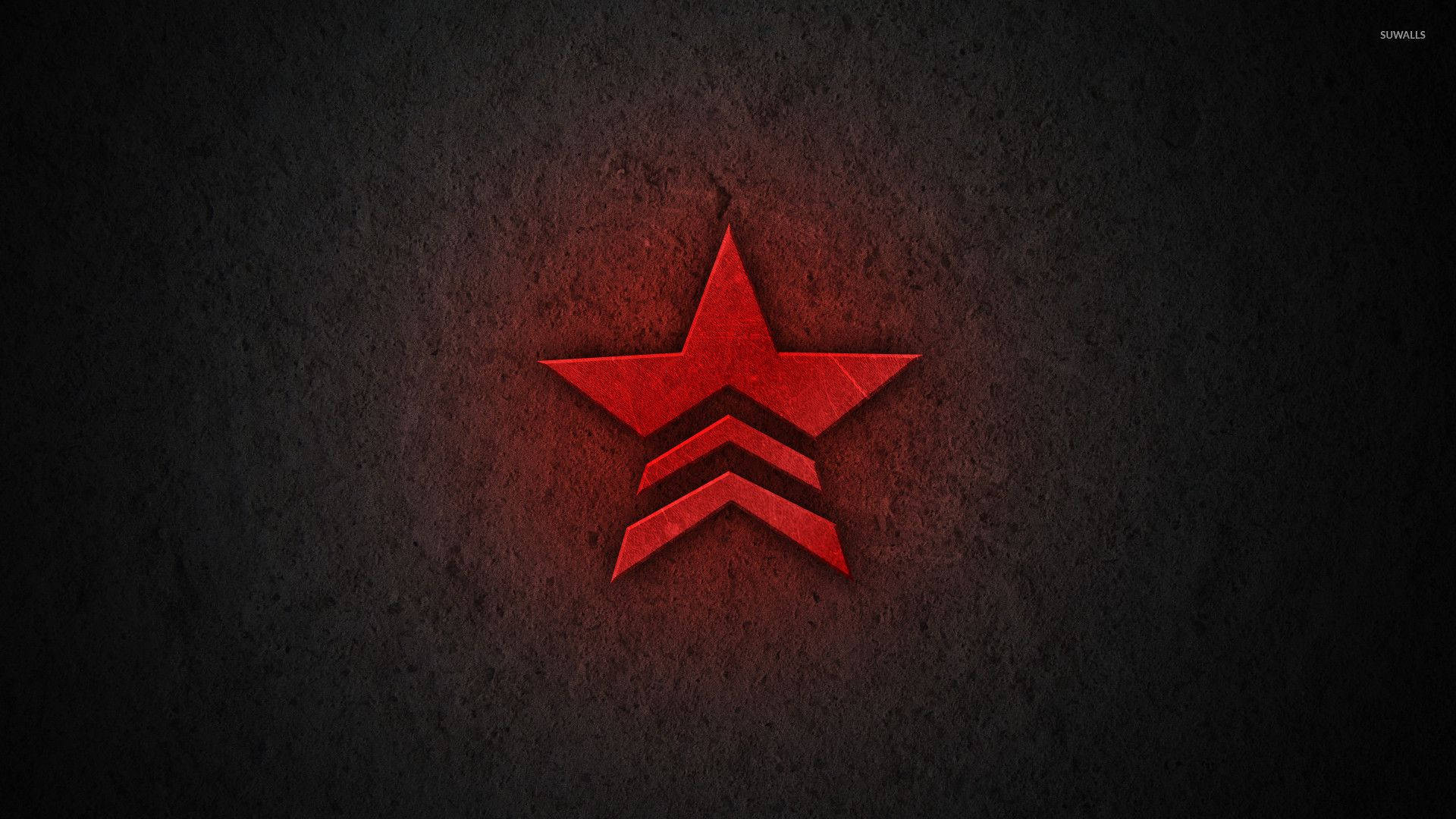 Rød Stjerne Wallpaper